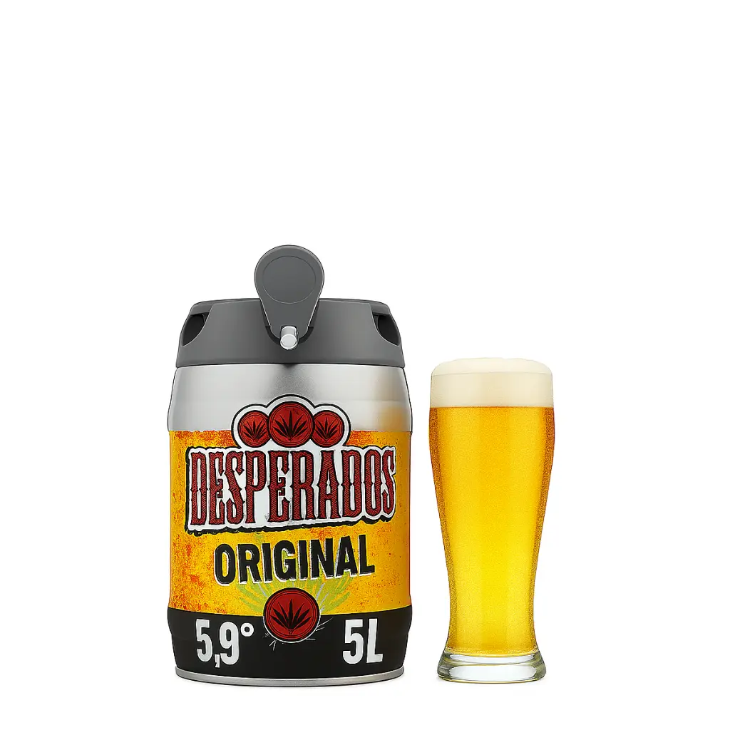 DESPERADOS Fût Bière Blonde 5,9° - verreV2.webp