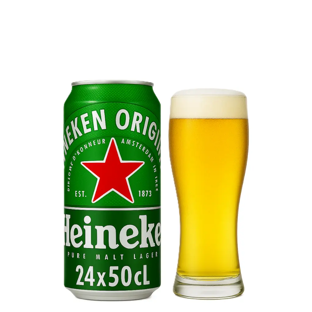 HEINEKEN 5°HEINEKEN 5° canette 50cL - verreV2.webp