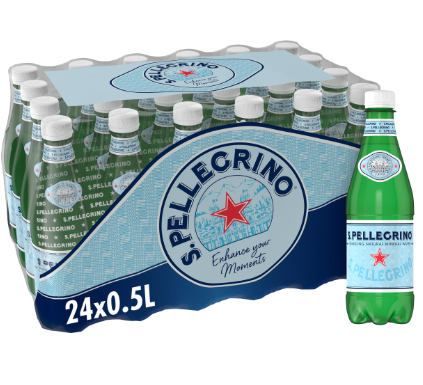 SAN PELLEGRINO Eau Minérale Naturelle Gazeuse