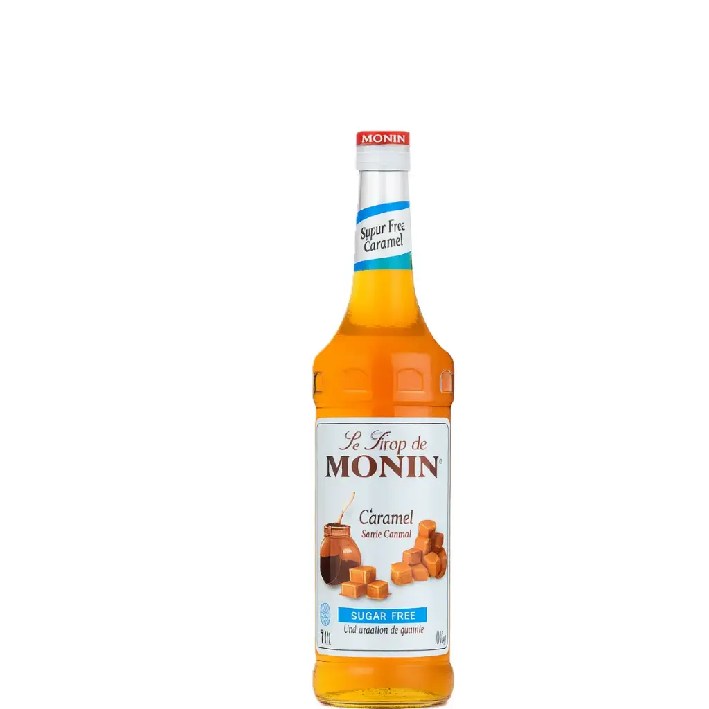 MONIN Sirop Goût Caramel Sans Sucre