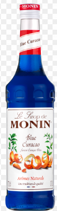 MONIN Sirop Goût Curaçao Bleu