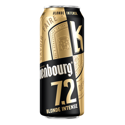 KRONENBOURG Bière blonde Intense 7.2° 