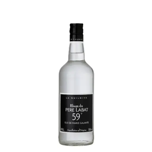 [PLABRHUB-VERR-1000-0001] PERE LABAT Rhum Blanc 59°