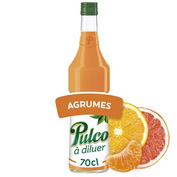 [PULCAGRU-VERR-0700-0001] PULCO Sirop Goût Agrumes