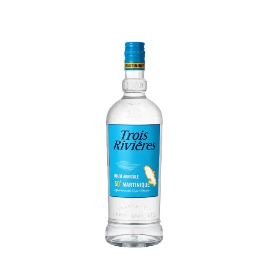[3RIVRBAG-VERR-1000-0001] TROIS RIVIERES Rhum Blanc Agricole de Martinique 50°