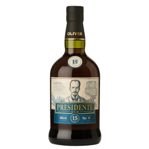 [PRESRHMA-VERR-0700-0001] PRESIDENTE Rhum Marti 15 ans 40°
