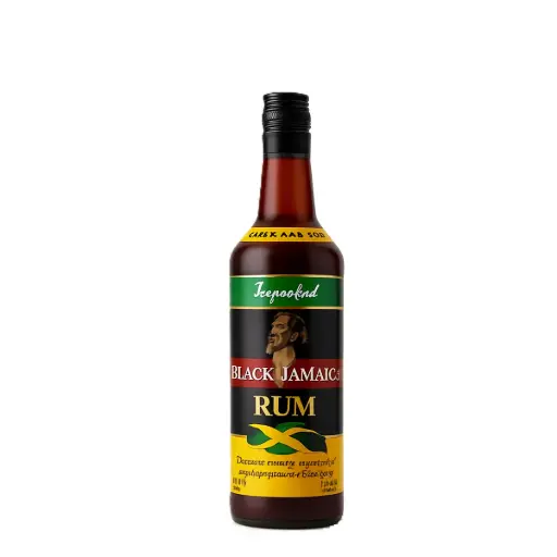 [BLACJAMA-VERR-0700-0001] BLACK JAMAICA Rhum 38°