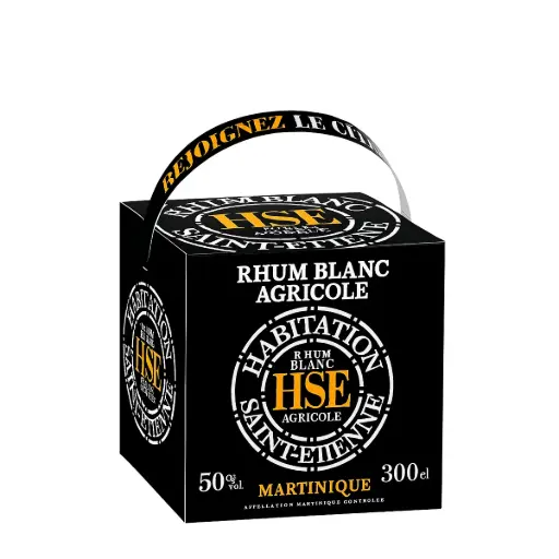 [HSERHUBC-CART-3000-0001] HSE Rhum Blanc Cubi 50° 3L