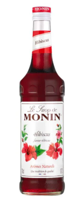 [MON1HIBI-VERR-0700-0001] MONIN Sirop Goût Hibiscus