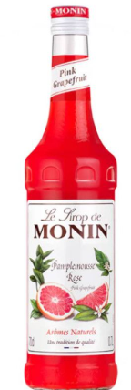 [MON1PAMP-VERR-0700-0001] MONIN Sirop Goût Pamplemousse rose