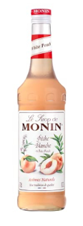 [MON1PEBL-VERR-0700-0001] MONIN Sirop Goût Pêche Blanche