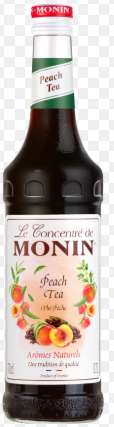 [MON1TPEC-VERR-0700-0001] MONIN Sirop Goût Thé Pêche
