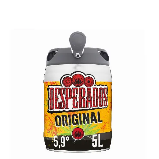 [DESPBIBL-ALPL-5000-0001] DESPERADOS Fût Bière Blonde 5,9°