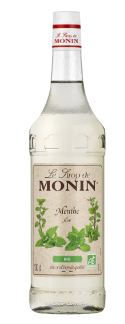 [MON1MBIO-PLAS-1000-0001] MONIN Sirop Goût Menthe Bio