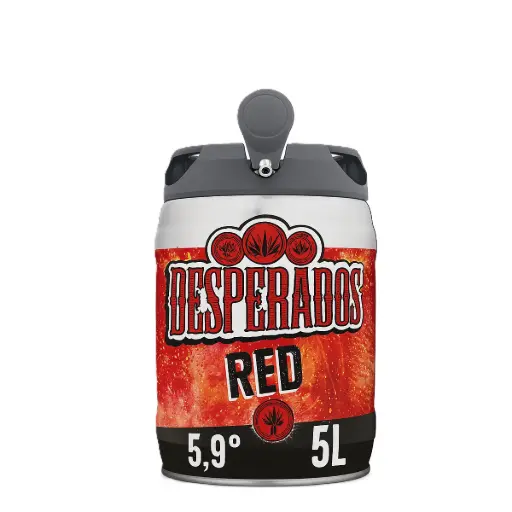 [DESPREDX-FUTM-5000-0001] DESPERADOS Fût Bière Red 5,9° 