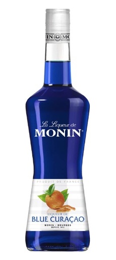 [MON1LQCB-VERR-0700-0001] MONIN Liqueur de Curaçao Bleu 20° 70cL