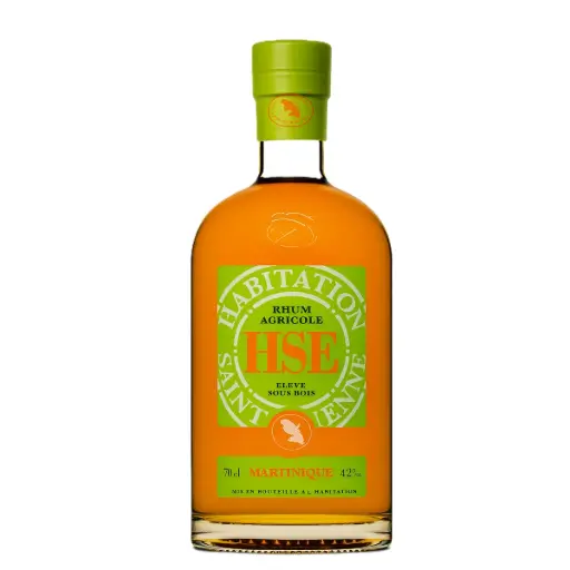 [HSERHUSB-VERR-0700-0001] HSE Rhum Agricole Elevé sous Bois Martinique 42°