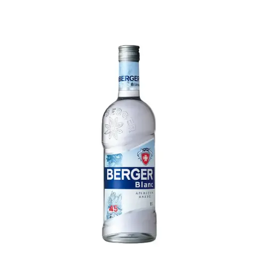 [BERBPASB-VERR-1000-0001] BERGER BLANC Pastis blanc 45°