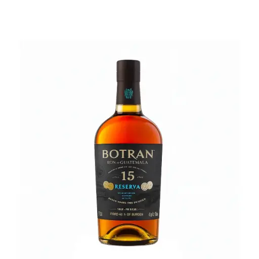 [BOTRRH15-VERR-0700-0001] BOTRAN Reserva Rhum du Guatemala 15 ans d'âge 40°
