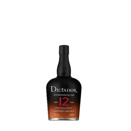 [DICTAD12-VERR-0700-0001] DICTADOR Rhum 12 ans d'Âge 40°
