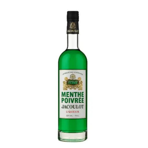 [JACOMENPO-VERR-0700-0001] JACOULOT Liqueur de Menthe Poivrée 21°