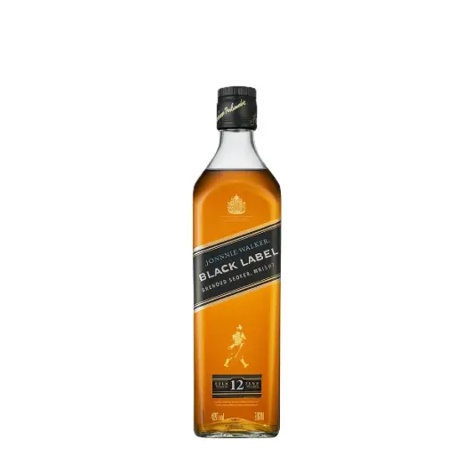 [JOHWBLAC-VERR-0700-0001] JOHNNIE WALKER Black Label Whisky 12 Ans d'Âge 40°